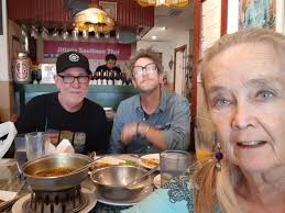 Fun lunch today with Devon Christopher Paulson and Jolyon Bates at Jitlada.  Crazy cool Thai restaurant.