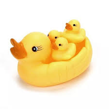 Baby bath toy float toy sunflower spray water shower rubber duck squeeze sound. Generic 4 Pieces Baby Bath Duck Toys With Sound Yellow Shop And Go