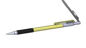 Ones designed for technical drawing may be referred to as 'drafting pencils' (or even 'draughting' in british english), or 'technical pencils', though these terms they don't have the predictable line width of a mechanical pencil, and they get awkward to use when you've worn them down with sharpening. How To Draw Mechanical Pencil Solidworks Youtube
