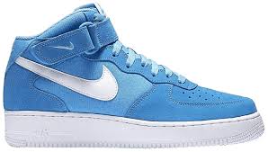Below you can check out additional images of the nike air force 1 mid university blue which will give you a better look. Air Force 1 Mid 07 University Blue Nike 315123 409 Goat