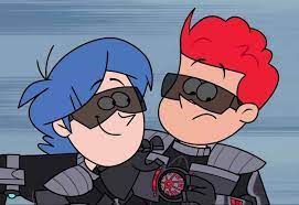 Supernoobs Tyler Saving Kevin Cartoon Anime Tyler