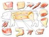 Resultado de imagen para "los 21 cortes de la carne de cerdo"