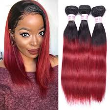 As the daily life for most people is dull. Top Hair Brazilian Ombre Burgundy Hair Extensions Black To Red Weave Brazilian Hair Ombre Weaves Straight Two Tone 3 Bundles 10 10 10 Inches Total 150 Gram Buy Online In Botswana At Botswana Desertcart Com Productid 47079189