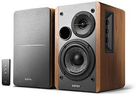 Amazon Com Edifier R1280t Powered Bookshelf Speakers 2 0 Active Near Field Monitors Studio Monit Best Powered Speakers Bookshelf Speakers Monitor Speakers