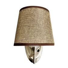 Ean 9345083004387 Dream Lighting 12v Led Wall Lamp Brown Flared Fabric Shade For Rv Caravan Traile Upcitemdb Com