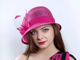 Fuschia Church Hat