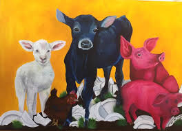 Shocking Vegan Animal Rights Drawings By Talented Artists No2 Laughing Socrates Animals Vegan Animals Animal Rights