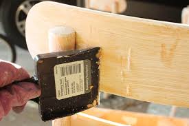 how to refinish wooden dining chairs: a