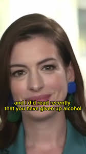 Ann Hathaway's 18-Year No Alcohol Commitment #lukenosis #annhathaway  #stopbingedrinking Join us