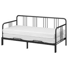 Hemnes Daybed With 3 Drawers 2 Mattresses White Minnesund Firm Twin Ikea In 2020 Day Bed Frame Fyresdal Ikea