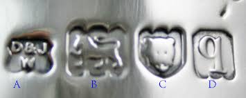 Sterling means that 925 out of 1000 parts are silver. Silver Makers Marks