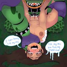 Rule 34 Dev - <3_eyes alligator anthro ass bell big_penis blush  brown_hair cigar collar crocodilian cum cum_drip deepthroat dialogue  dripping duo extreme_french_kiss eyelashes eyeliner eyeshadow fellatio  female francis_(frenky_hw) frenky_hw ...