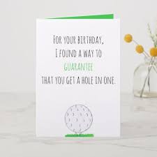 Apr 07, 2017 · april 7, 2017 by birthday wishes team. Hole In One Golf Birthday Card Zazzle Com Golf Birthday Cards Punny Birthday Cards Birthday Cards