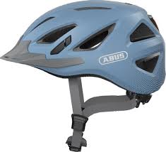 Finden sie fahrradhelme für damen und mehr sicherheit im straßenverkehr! Abus Urban I 3 0 Glacier Blue Fahrradhelm
