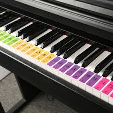 Klicke auf notennamen ausblenden über der klaviertastatur, um die notennamen auszublenden. Klavier Keyboard Noten Aufkleber Fur 49 Kaufland De