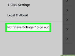 Oct 23, 2018 · tap the three horizontal lines icon. 3 Ways To Sign Out Of Amazon Wikihow