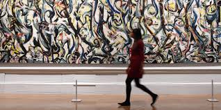 The fluid drips twice (2009). A Clear Look At Jackson Pollock S Breakthrough Painting Mural The New Yorker