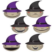 Please send us your funny halloween cartoons. Set Of Funny Halloween Cartoons Cute Witch Vector Illustration Clipart Image