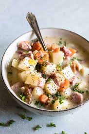 Leftover Ham Bone Soup Recipe In 2020 Leftover Ham Ham Bone Soup Ham And Potato Soup