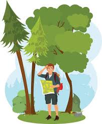Lost Hiker in the Woods - Navigation Tips & Safety Guide #3273890 ...