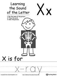 free learning beginning letter sound x alphabet letter activities lettering kindergarten phonics worksheets