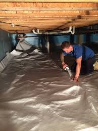 Easy To Install Crawl Space Vapor Barrier Viper Cs Keep Moisture Out Of Your Crawl Space Crawl Space Vapor Barrier Crawlspace Home Improvement Loans