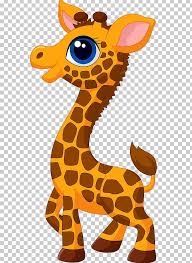 The giraffe tongue has surprising and distinctive characteristics, it is a prodigy of evolutionary design. Giraffe Cartoon Png Clipart Animals Cartoon Giraffe Color Colorful Creative Ads Free Png Download