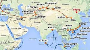 The silk road crosses asia from china to europe. Chinese Blockchain Company Targets Maritime Silk Road