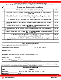 These birthday cake recipe are all homemade birthday cakes so you can learn how to make 3. Bjs Cake Order Fill Out And Sign Printable Pdf Template Signnow