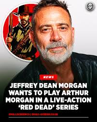 Jeffrey Dean Morgan wants to play Arthur Morgan in a live-action RED DEAD  REDEMPTION TV series! 🤯