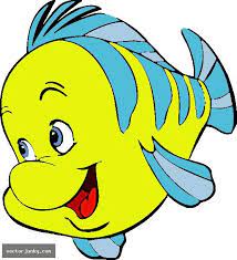 Flounder Fish Clipart The Little Mermaid Disney Clipart