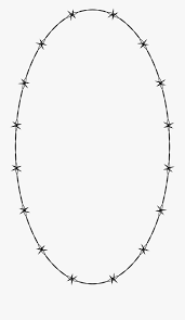 Transparent Barb Wire Png Barbed Wire Oval Clip Art Free Transparent Clipart Clipartkey All barb wire clip art are png format and transparent background. transparent barb wire png barbed wire