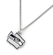 Seattle Seahawks Necklace State Design Seahawks Necklace Necklace Seattle Seahawks