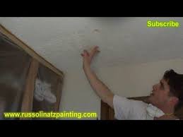 diy ceiling repair skim coat over a