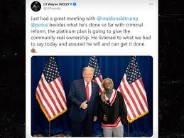 Lil Wayne's Official Pardon Letter Signed by Donald Trump