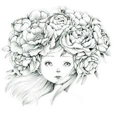 La Fiancee Au Beurre Sale With Images Cute Drawings Coloring Books Art