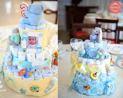 Baby Party Decorations Diaper Cake Centerpiece Decor Botez Tort Pampers Baby Party Baby Party Decorations Diaper Cake Centerpieces
