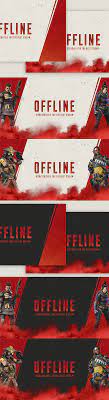 Apex Fps Free Offline Banner Pack Set Of 8 Offline Banner Twitch
