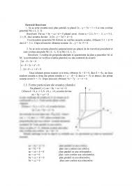 Abscisa si ordonata sunt denumirile utilizate în matematică pentru cele două axe ale unui sistem de coordonate carteziene. Referat Planul Si Dreapta In Spatiu 416036 Graduo