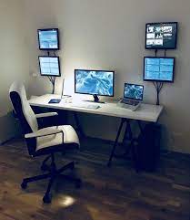 Todays Desk Setup Inspo Is By Reddit User Hemmiandra Desk Small Home Offices Home Office Furniture