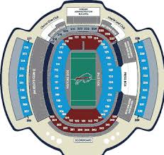 the official seating chart for new era field home of the