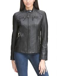 Vintage Center Zip Genuine Lamb Scuba Jacket Wilsons Leather Wilsons Leather Jacket Woman Leather Jackets Women Scuba Jacket