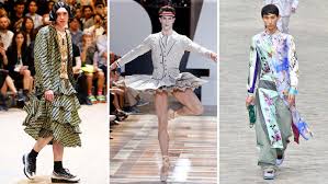 Was rooted in comfort and aesthetics, not gender discovery. Spring 2020 Paris Men S Shows Champion Gender Bending Style The Hollywood Reporter
