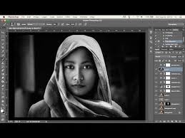 Black And White Portrait Photoshop Photoshop Tutorial How To Create A Stunning Black And White Portrait Picture Photoshop Tutorial Typography Black And White Portraits Photoshop Black And White