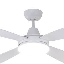 Get free shipping on qualified indoor ceiling fans with lights or buy online pick up in store today in the lighting department. Nemoi Dc White Ceiling Fan 54 With Cct Led Light By Mercator