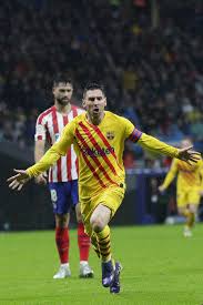 Spanish League Messi Goal Extends Atletico Winless Run
