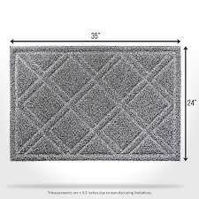 Black And White Doormat Brighaus Large Outdoor Indoor Door Mat 24 X 35 Nonslip Heavy Duty Front Welcome Doormat Rug Outside Patio Inside Entr Indoor Door Mats Outside Patio Door Mat