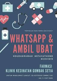 Tujuan program kesehatan ibu dan anak 1. Asal Gombak On Twitter Whatsapp Dan Ambil Ubat Kk Gombak Setia Anda Ada Follow Up Dan Mempunyai Ubat Susulan Yang Perlu Di Ambil Dalam Masa Terdekat Ini Di Klinik Kesihatan Gombak Setia