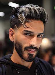 Maybe you would like to learn more about one of these? Dark Hair White Highlights Men Novocom Top