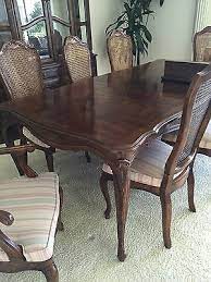 Henredon natchez dining table shown here in this picture. Henredon Mesa De Comedor Ebay